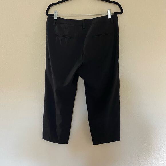 Nili Lotan Virgin Wool Black Capri Pants sz 6 - Picture 6 of 8